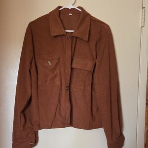Brown Corduroy Jacket